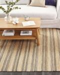 MAXISHOP Italia Collection Covor BUDHO Bej 160 x 230 cm Iuta Covor