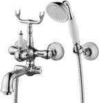 Lemark Baterie cada - dus cu monocomanda si set dus Lemark Villa, crom