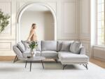 MAXISHOP Italia Collection Coltar cu 3 locuri ELGA In Gri deschis Stanga