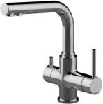 Lemark Baterie Bucatarie Comfort Crom 3 cai cu Racord la Filtru de Apa Potabila