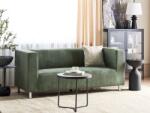 MAXISHOP Italia Collection Canapea cu 3 locuri FLORO Chenille Verde deschis Canapea
