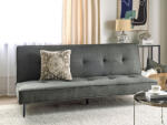 MAXISHOP Italia Collection Canapea extensibila cu 3 locuri ESSVIK Gri inchis Canapea