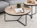 MAXISHOP Italia Collection Masuta de cafea MELODY Maro deschis Masa de cafea