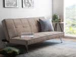 MAXISHOP Italia Collection Canapea extensibila cu 3 locuri HASLE Nisipiu Canapea