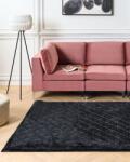 MAXISHOP Italia Collection Covor din blana sintetica GHARO Negru 160 x 230 cm Covor