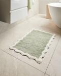 MAXISHOP Italia Collection Covoras de baie NANGAL Verde 60 x 90 cm Bumbac Covor baie