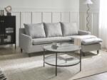 MAXISHOP Italia Collection Coltar cu 3 locuri ELVENES Gri deschis Stanga
