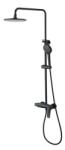 Lemark Coloana de dus Lemark Bronx LM3760BL Negru, cu dus tip ploaie