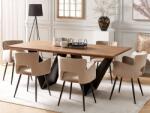 MAXISHOP Italia Collection Masa de dining SINTRA Maro inchis 200 cm 100 cm