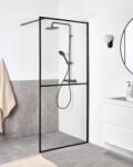 Maxishop Paravan cabina de dus ACULEO 90 x 195 cm Negru