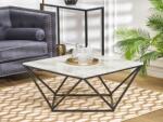 MAXISHOP Italia Collection Masuta de cafea MALIBU Alb marmura Masa de cafea