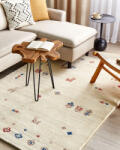 MAXISHOP Italia Collection Covor SULUCA Bej 140 x 200 cm Lana Persan Covor