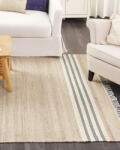 MAXISHOP Italia Collection Covor MIRZA Gri 160 x 230 cm Iuta Covor