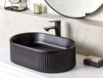 Maxishop Lavoar pe blat GELDO 49 x 31 cm Ceramica Negru