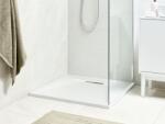 Maxishop Cadita de dus AZZURRO 80 x 80 x 3 cm Alb