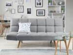 MAXISHOP Italia Collection Canapea extensibila cu 2 locuri INGARO Gri Canapea