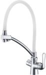 Lemark Baterie Bucatarie Comfort crom alb cu 3 cai pentru filtru de apa