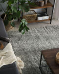 MAXISHOP Italia Collection Covor shaggy EVREN Gri deschis 200 x 300 cm Covor