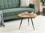 MAXISHOP Italia Collection Masuta de cafea RAMONA Frasin deschis Masa de cafea
