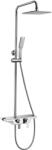 Lemark Coloana de dus Lemark, Tropic LM7006C Crom, cu baterie, cap de dus tip tropic si pipa pivotanta