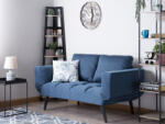 MAXISHOP Italia Collection Canapea extensibila cu 2 locuri BREKKE Bleumarin Canapea