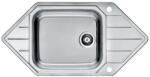 Alveus Chiuveta inox Praktik 130 satin(montaj pe colt) Chiuveta
