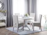MAXISHOP Italia Collection Masa de dining AKRON Alb 100 cm 100 cm