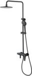 Lemark Coloana de dus Lemark Bronx LM3762BL Negru, cu dus tip ploaie