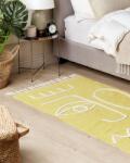MAXISHOP Italia Collection Covor de exterior YAVU Galben 80 x 150 cm Covor