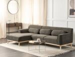 MAXISHOP Italia Collection Coltar cu 3 locuri SIMOS Velur Verde inchis Dreapta