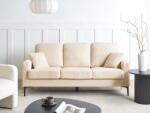 MAXISHOP Italia Collection Canapea cu 3 locuri GAVLE Boucle Bej Canapea