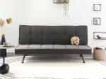 MAXISHOP Italia Collection Canapea extensibila cu 3 locuri HASLE Gri inchis Canapea