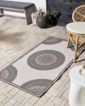 MAXISHOP Italia Collection Covor de exterior NELLORE Gri 80 x 150 cm Covor
