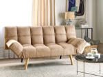 MAXISHOP Italia Collection Canapea extensibila cu 2 locuri INGARO Maro deschis Canapea