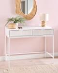 MAXISHOP Italia Collection Masa consola ADELAIDE Alb