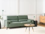MAXISHOP Italia Collection Canapea cu 3 locuri ANGE Verde deschis Canapea