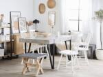 MAXISHOP Italia Collection Masa de dining ADENA Efect de beton 150 cm 90 cm