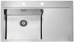 Alveus Chiuveta inox Pure 50 stanga Chiuveta