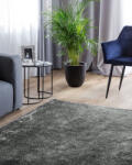 MAXISHOP Italia Collection Covor shaggy DEMRE Gri inchis 200 x 300 cm Covor