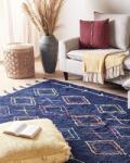 MAXISHOP Italia Collection Covor CORUM Negru 160 x 230 cm Bumbac Covor