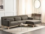 MAXISHOP Italia Collection Coltar cu 3 locuri SIMOS Velur Verde inchis Stanga