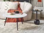MAXISHOP Italia Collection Masuta de cafea EFFIE Alb marmura Masa de cafea