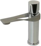 Webert Baterie monocomanda lavoar inox cu scurgere ascendenta si descendenta, crom, cu furtunuri flexibile de 3 8, 50 cm