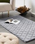 MAXISHOP Italia Collection Covor din blana sintetica GHARO Gri 80 x 150 cm Covor