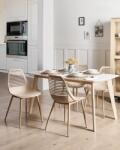 MAXISHOP Italia Collection Set de 4 scaune dining MONTELLO Bej