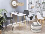 MAXISHOP Italia Collection Masa tip bar CHAVES Alb 110 cm 50 cm