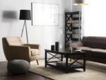 MAXISHOP Italia Collection Masuta de cafea FOSTER Negru Masa de cafea