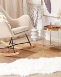 MAXISHOP Italia Collection Covor din blana sintetica MAMUNGARI Alb 60 x 180 cm Covor