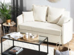 MAXISHOP Italia Collection Canapea extensibila cu 2 locuri HOVIN Bej deschis Canapea