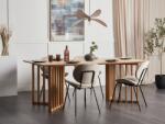 MAXISHOP Italia Collection Masa de dining LEANDRA Frasin deschis 200 cm 100 cm